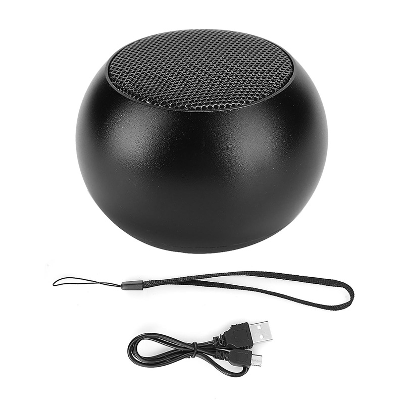 Picture of M3 3D Mini Electroplating Round Steel Speaker (Random Color)