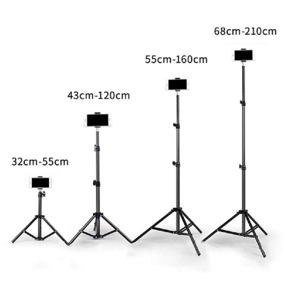 Picture of 7 Feet Tripod Stand for Camera 7 Feet Tripod Stand for Mobile 7 Feet Tripod Stand for Ringlight 7 Feet Tripod Stand for Softbox 7 Feet Tripod Stand for Projector- FREE MOBILE HOLDER