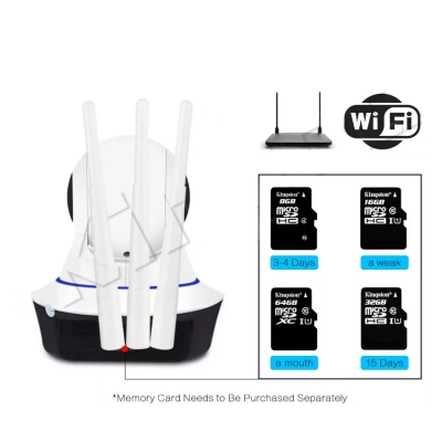 Picture of v380 ptz camera 3 antenna WiFi IP Camera CCTV Camera a Wireless CCTV Camera