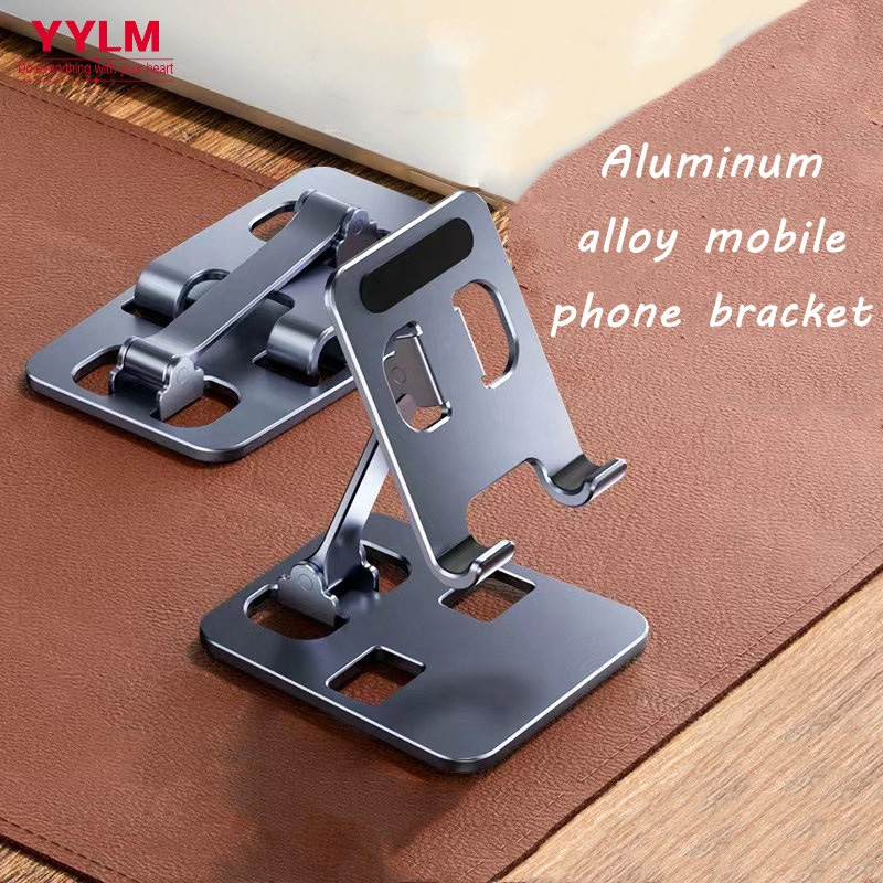 Picture of High Quality Aluminum Dock Mount Mobile Stand Adjustable Phone/Tablet Stand Phone Stand Metal Phone Holder For Tablet, Smartphone & iPad