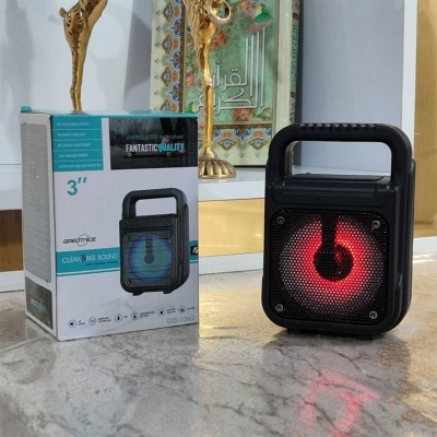 Picture of Bluetooth Speaker Gts-1362 Rechargeable Extra Bass Wireless Portable Speaker Mini Style 3 Inch Tws,Fm,Usb Audio Player - Speaker - Portable Table