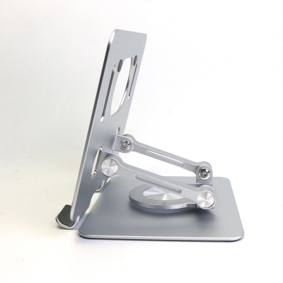 Picture of Tablet Holder For iPad Pro Stand 360° Rotation Portable Foldable Aluminum Desktop Bracket Support For Xiaomi Samsung Tab Laptop