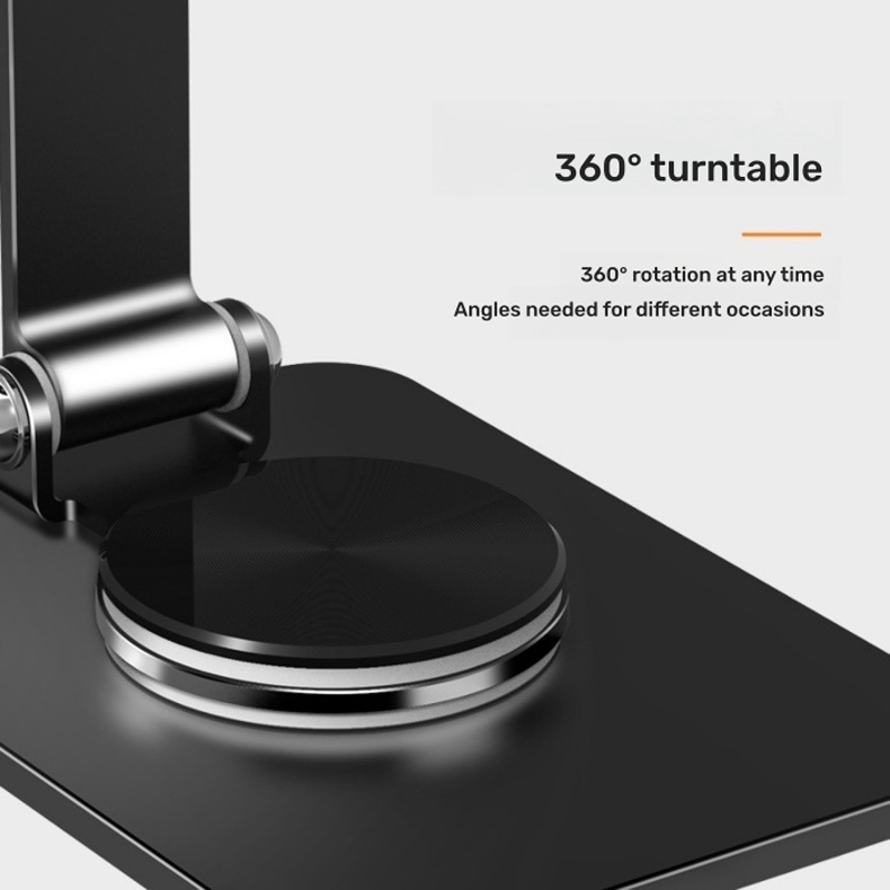 Picture of Premium Multipurpose Phone Rotating Stand Carbon Steel Holder Cell Mobile Phone Stand Holder Universal Adjustable- Heavy & Strong