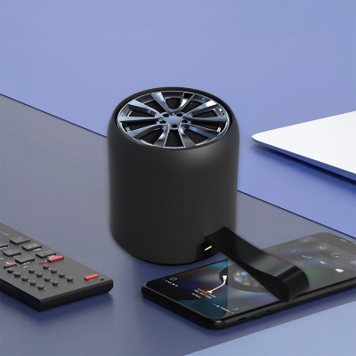 Picture of Full Metal Portable Shake Wireless Bluetooth Speaker/ M9 Bluetooth Speaker, Mini Wireless Subwoofer, Small Steel Cannon, Portable Small Speaker Suitable For Party - 5 Hours Backup - Bluetooth Speaker - Bluetooth Speaker - Bluetooth Speaker