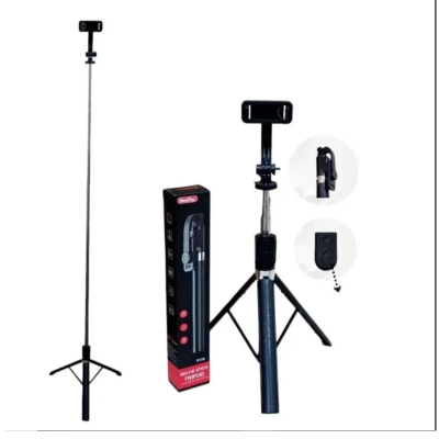 Picture of Plokama k9/ NeePho P170S Tripod 5.6 feet LED Light Selfie Stick Extendable with Bluetooth Multifunction Remote Shutter