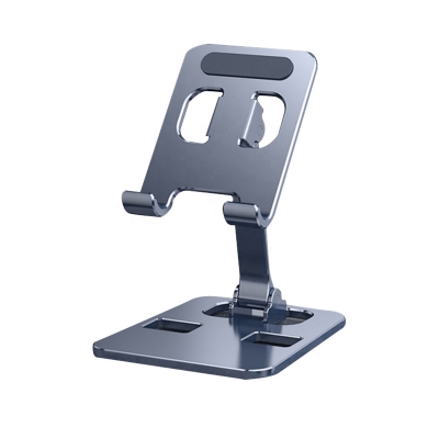 Picture of High Quality Aluminum Dock Mount Mobile Stand Adjustable Phone/Tablet Stand Phone Stand Metal Phone Holder For Tablet, Smartphone & iPad