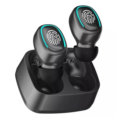 Picture of Wireless Bluetooth Headset Touch Light Mini High Quality Earplugs Anti-Sweat HD Sound Quality Stereo Universal Headset