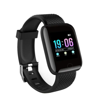 Picture of 116Plus D13 Smart Sports Bracelet 1.3 Inch Color Touch Screen Heart Rate Monitor Step Counter IP67 Waterproof for iOS/Android