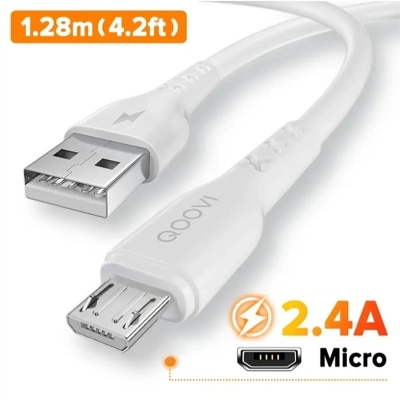 Picture of QOOVI 6A USB Type B/C Cable 66W Fast Charging for Huawei P40 Mate 30 Honor USBC Phone Charger Type B/C Data Cord For Xiaomi Samsung