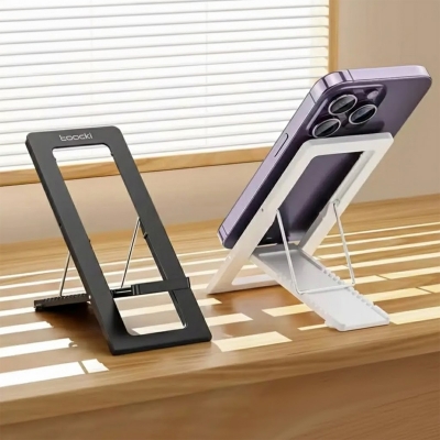 Picture of Toocki Portable Phone Holder Stand Folding Mobile Support for iPhone15 Samsung Xiaomi Huawei Realme Desktop Phone Holder Bracket