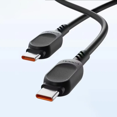 Picture of Toocki 100W USB Type C to USB C Cable PD Fast Charging Type C Charger Cable for Macbook Xiaomi Samsung Redmi USB C