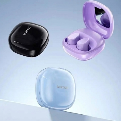 Picture of Toocki Bluetooth 5.3 Wireless Earphone HiFi Headphones Touch Control with Mic Sports Noise Reduction