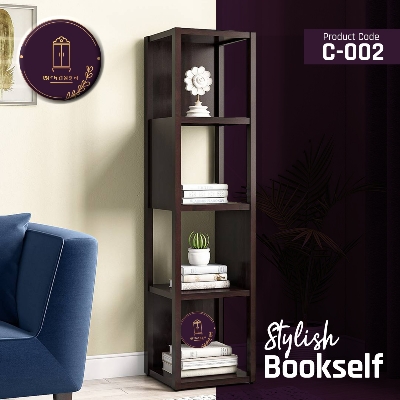 Picture of Andormahal Stylish Corner Table/Book Shelf ( Made Of MDF Board) (4ft by 1ft by 1ft)