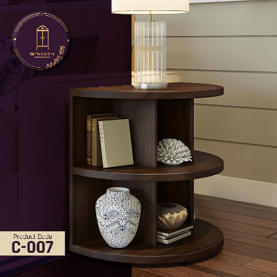 Picture of AndorMahal Corner Table For Living room ( Made Of MDF Board) (2ft by 2ft by 1ft)