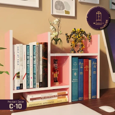 Picture of Andormahal Book Organiser for Table (Made Of Melamaine Laminated Board) (18inch by 12inch by 8inch)