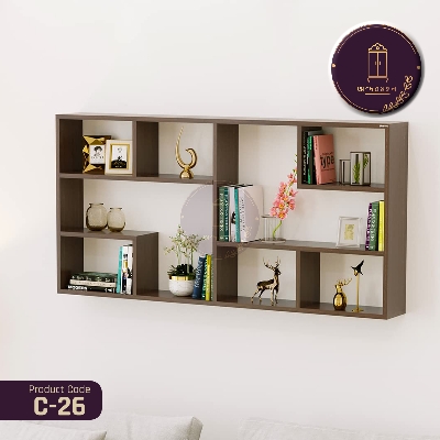 Picture of Andormahal Unique design Wall Shelves/ Wall decor Made Of Melamaine Laminated Board