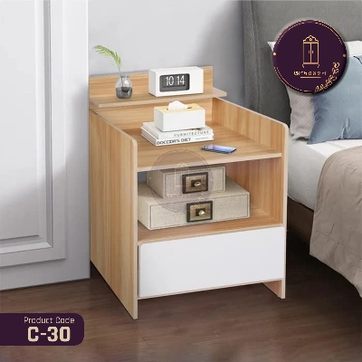 Picture of AndorMahal Elegant Bedside Table-Made of Melamine Laminated Board (2ft by 1.5ft by 12inch)