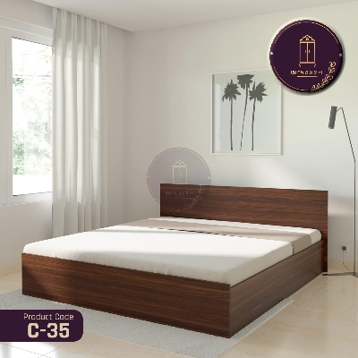 Picture of AndorMahal sophisticated Bed-Made Of Melamine Laminated Board (6ft by 7ft)