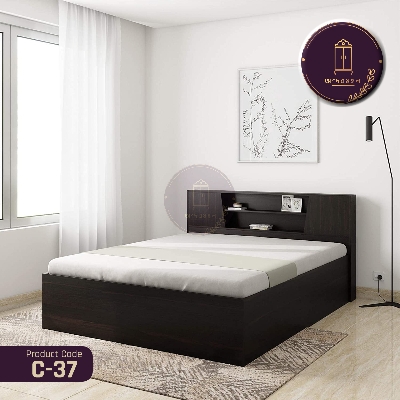 Picture of Andormahal Aesthetic Headstand Single Box Khat/Bed- MDF Laminated board (4/7)