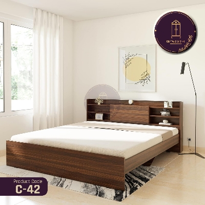 Picture of Andormahal MDF Open frame Single Bed for home decor