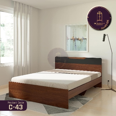 Picture of AndorMahal MDF Single Elegant Design Bed 4/7ft