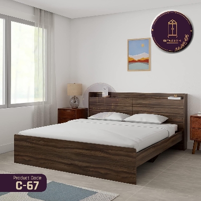 Picture of Andormahal MDF Aesthetic Double BED without side box (5/7)