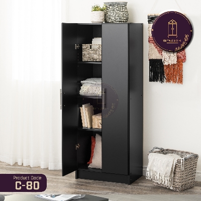 Picture of Andormahal MDF Cup Board Almirah (two door)- (6ft by 2ft by 16inch)