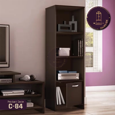 Picture of Andormahal Stylish Tall BookCase Made of Melamine Laminated Board (6ft by 1.5ft by 1ft)