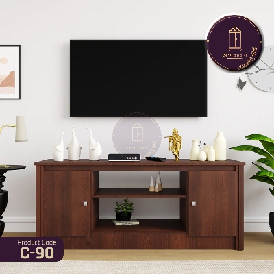 Picture of AndorMahal MDF TV Table Entertainment Unit Display Storage Cabinet (5ft by 2ft by 16inch)