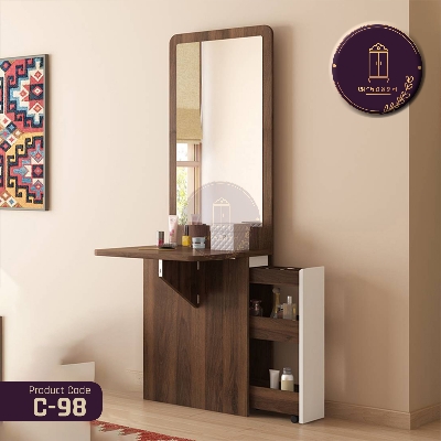 Picture of Andormahal MDF Unique side storage Dressing Table- (6ft by 2ft by 1ft)