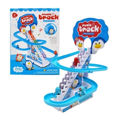 Picture of Penguin Music Track Kids Toys With Light