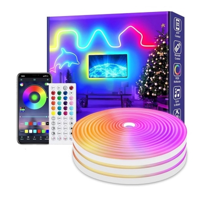 Picture of USB LED Neon Rope RGB Lights Apps Control And Remote