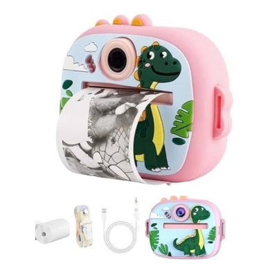 Picture of X900 instant Print Camera With Silicon Cover Extra Rolls