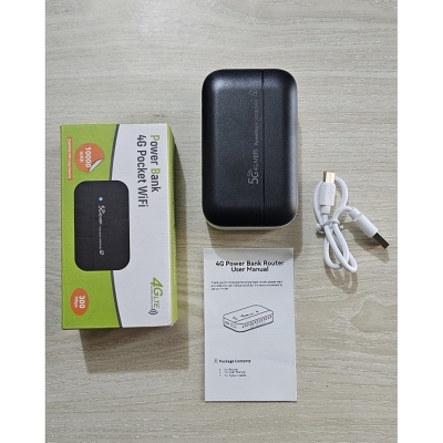 Picture of PW100 Power Bank 4G Pocket Router 10000mAh Battery 300Mbps