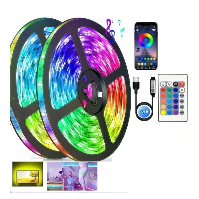 Picture of 5V Usb Led Strip Lights 5 Meter Apps Control And Remote