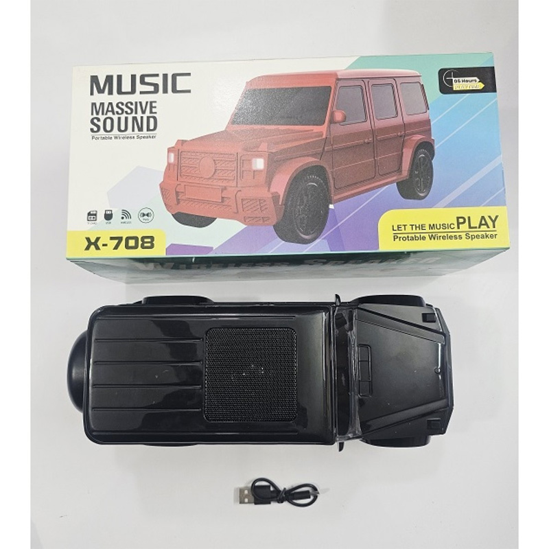 Picture of X708 Car Wireless Bluetooth Speaker Radio TF Card