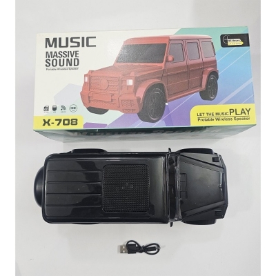 Picture of X708 Car Wireless Bluetooth Speaker Radio TF Card