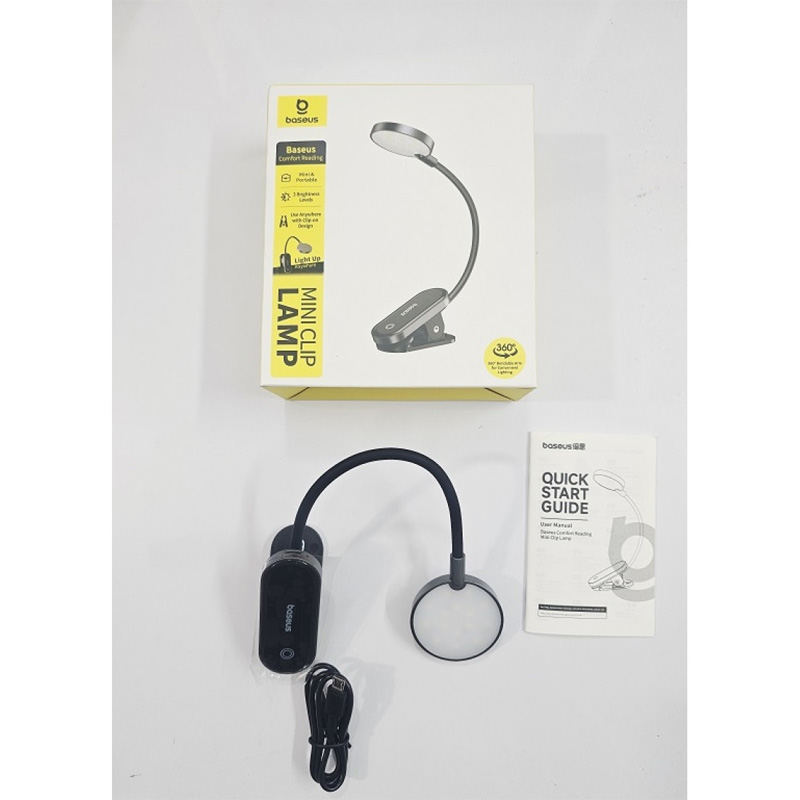Picture of BASEUS Mini Clip Table Lamp Light