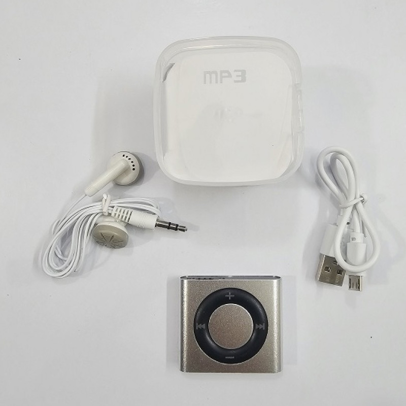 Picture of BD09 Mini Clip MP3 Music Player Silver
