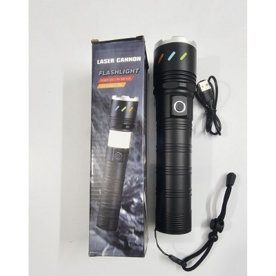 Picture of S14 Laser Cannon Flashlight Tube Body 12000mAh Zoom Light