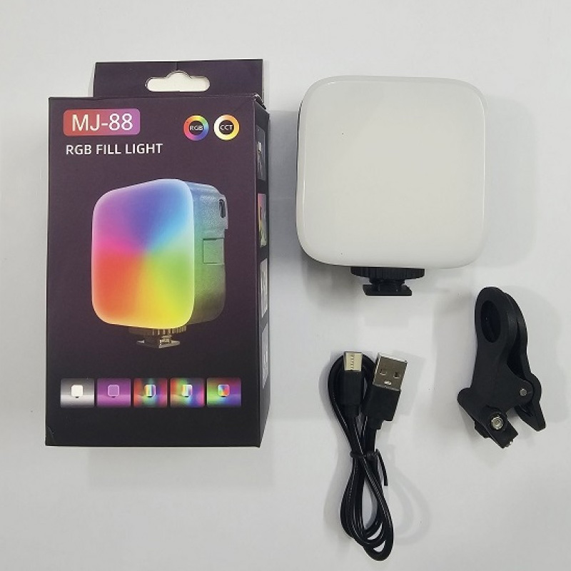 Picture of MJ88 RGB LED Video Light Rechargable
