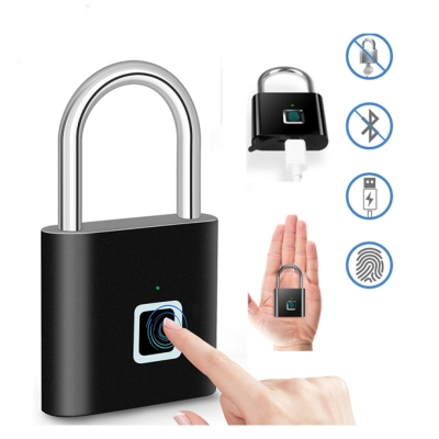 Picture of Fingerprint Keyless Smart Padlock Rechargable