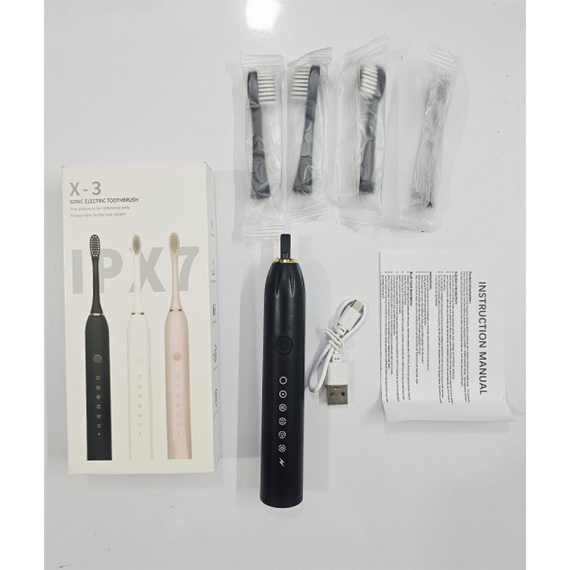 Picture of X3 Sonic Rechargable Toothbrush Black