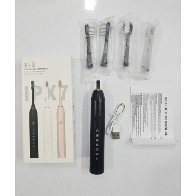 Picture of X3 Sonic Rechargable Toothbrush Black