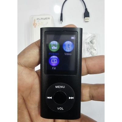 Picture of AR18 Bluetooth Mp3 Mp4 Player FM Radio Black