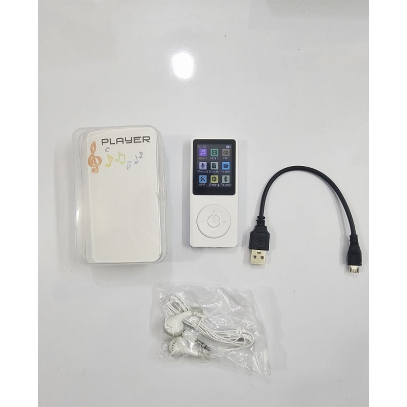 Picture of YP33 Bluetooth MP3 MP4 Music Player FM Radio White