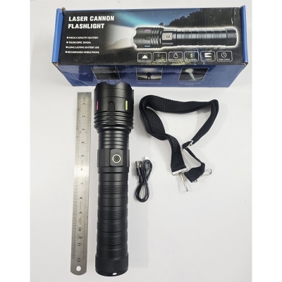 Picture of S16 Big Super Bright Flashlight 15000mAh Battery Zoom Light
