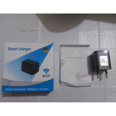 Picture of USB Wifi Charger Adapter 1080p Video Camera - Black