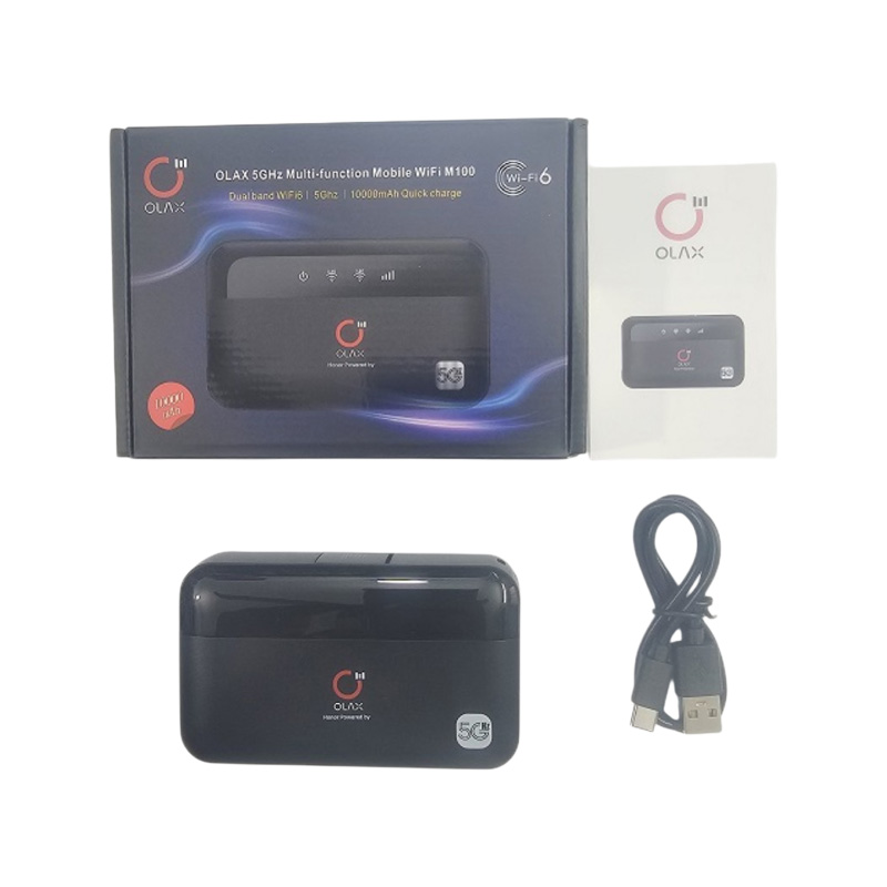Picture of OLAX M100 Pocket Router Dual Band 10000mAh Battery WiFi6