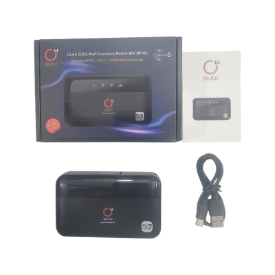 Picture of OLAX M100 Pocket Router Dual Band 10000mAh Battery WiFi6